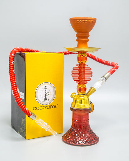 COCOYAYA Pumpkin 1203 - 3 Hookah - Red