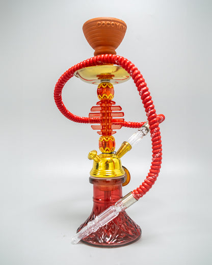 COCOYAYA Pumpkin 1203 - 3 Hookah - Red