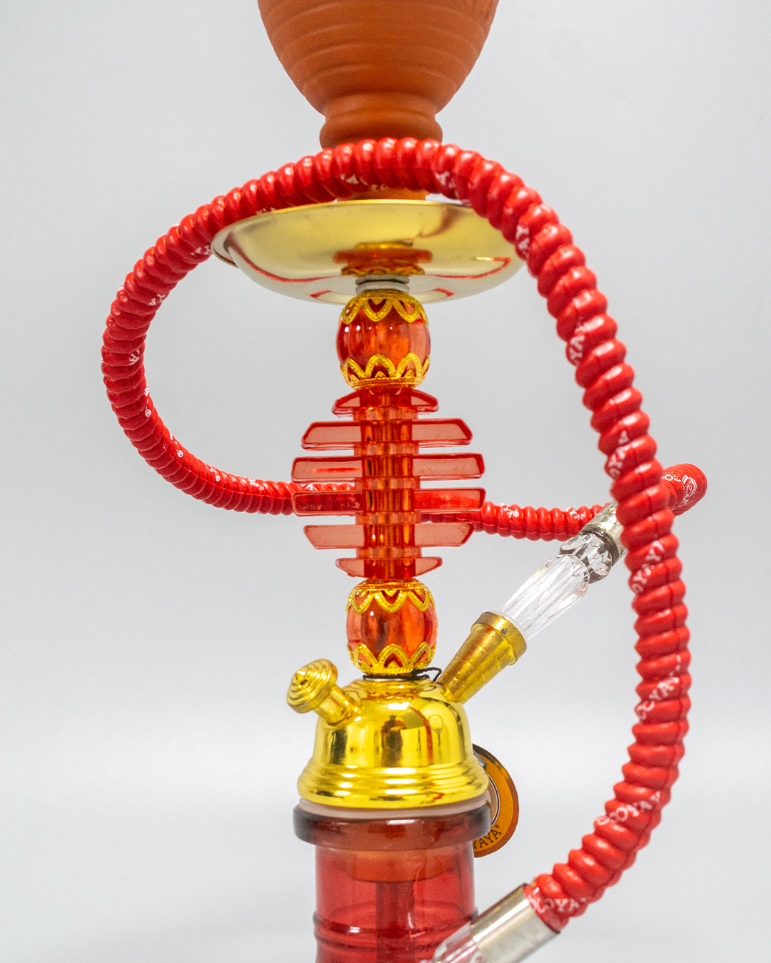 COCOYAYA Pumpkin 1203 - 3 Hookah - Red