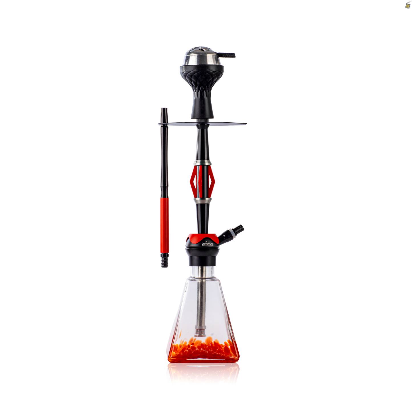 Pyramid Hookah - Red