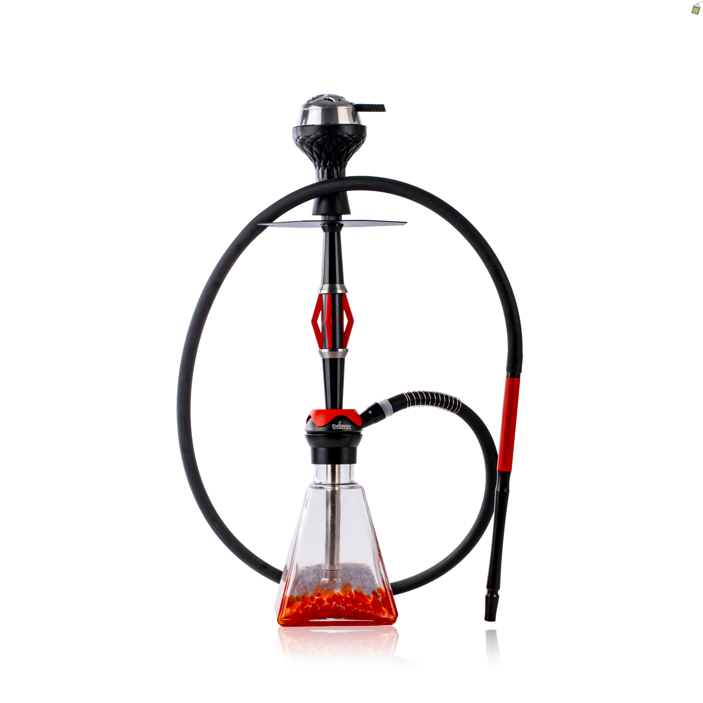 Pyramid Hookah - Red