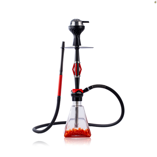 Pyramid Hookah - Red
