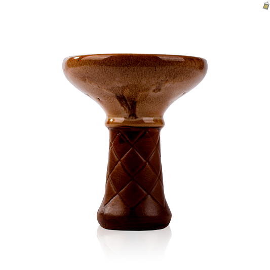Rage Ceramic Hookah Phunnel Bowl - White