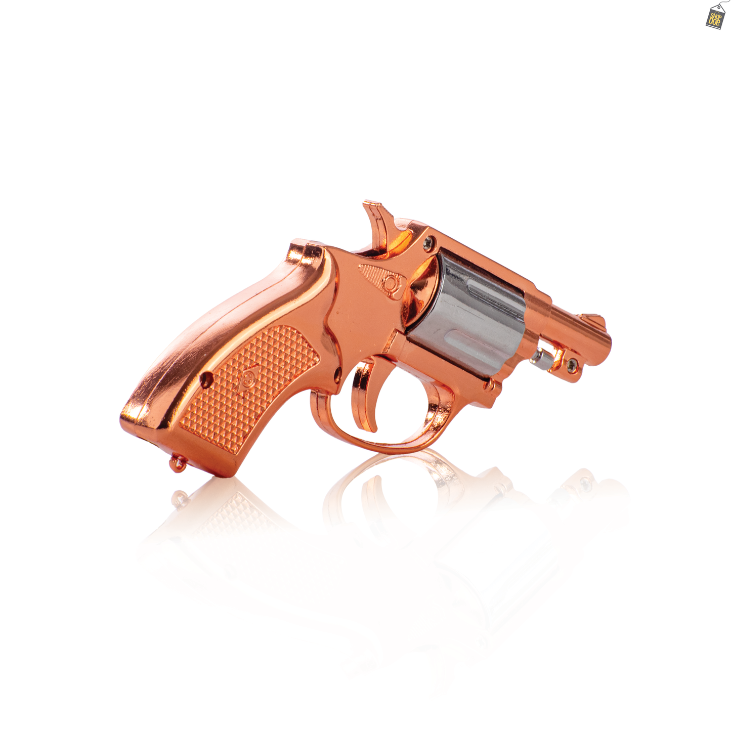 Revolver Lighter - Bronze