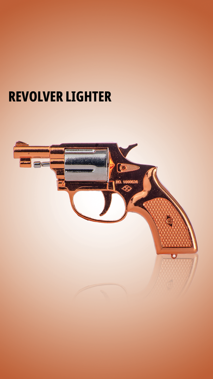 Revolver Lighter - Bronze