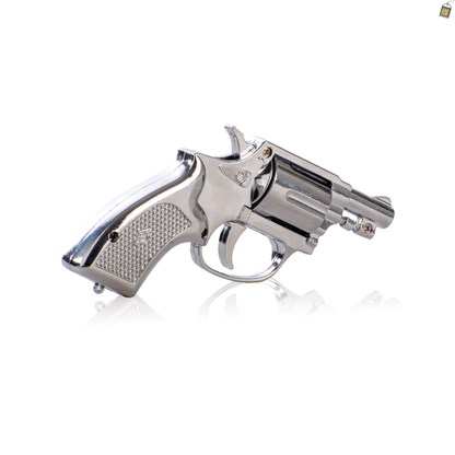 Revolver Lighter - Silver