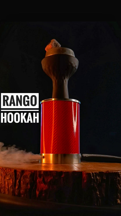 Unbreakable Rango Hookah with Bag - Red