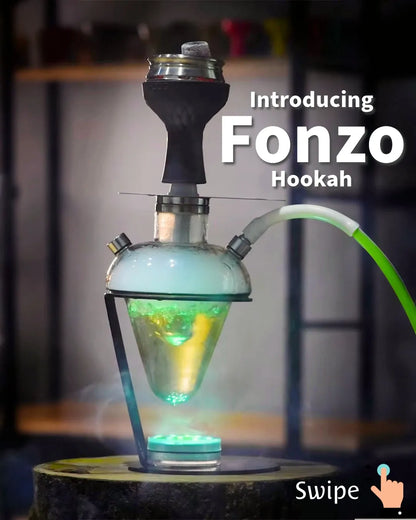 Fonzo Hookah with Travel Bag - Portable Shisha