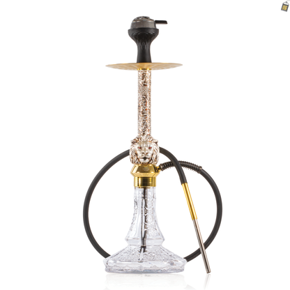 Roar X Function Hookah - Rusty Silver