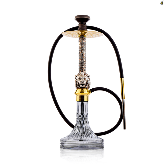 Roar X Function Hookah - Rusty Silver