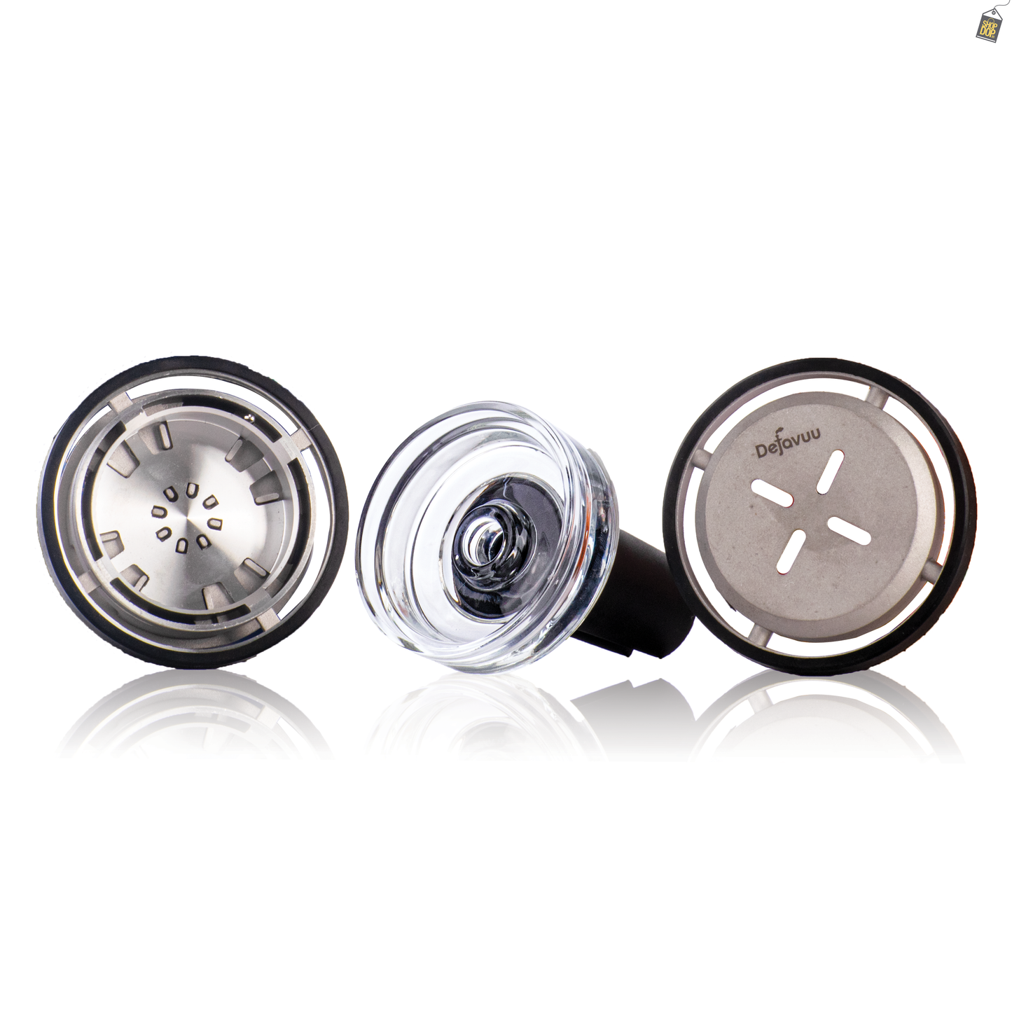 Roger Glass Hookah Chillum with HMD Set