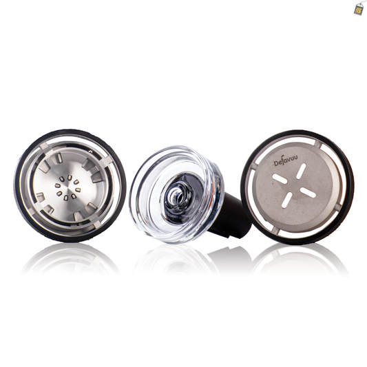 Roger Glass Hookah Chillum with HMD Set