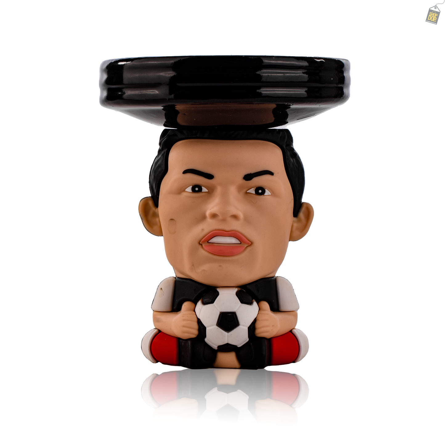 Ronaldo Ceramic Hookah Bowl - Black