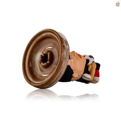 Ronaldo Ceramic Hookah Bowl - Light Brown