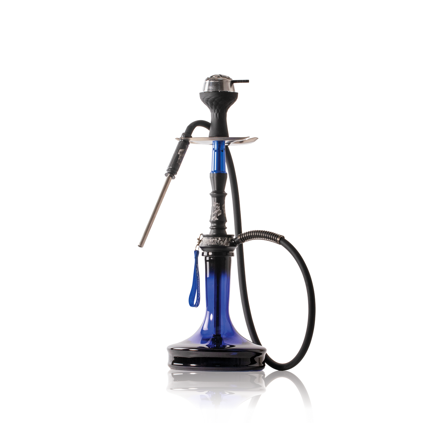 Runner Hookah - Blue Stem / Blue Base