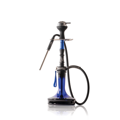 Runner Hookah - Blue Stem / Blue Base