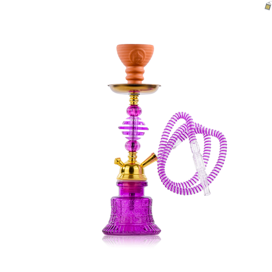 Saturn Pumpkin Hookah - Purple