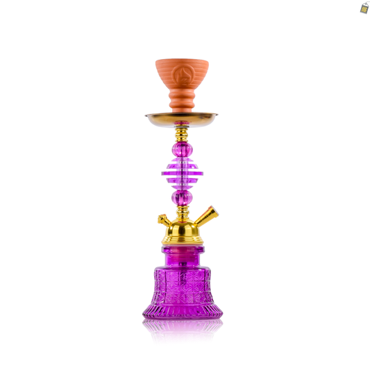Saturn Pumpkin Hookah - Purple