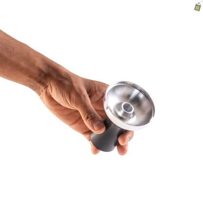 SB Chillum with Dot Design HMD for Hookah - Black