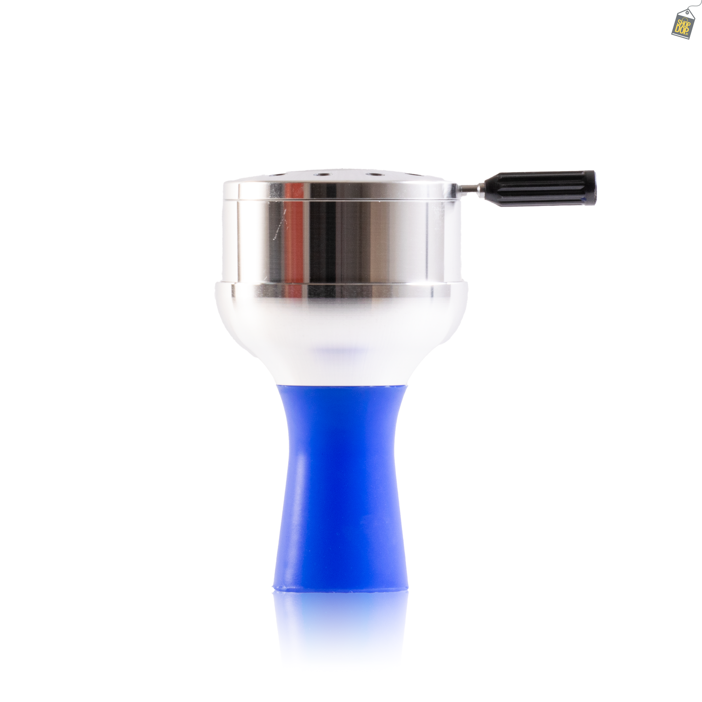 SB Chillum with Dot Design HMD for Hookah - Blue