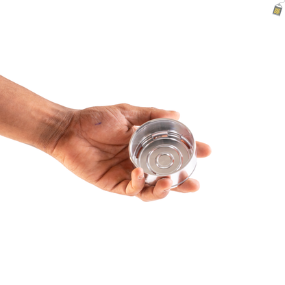 SB Chillum with Dot Design HMD for Hookah - Black