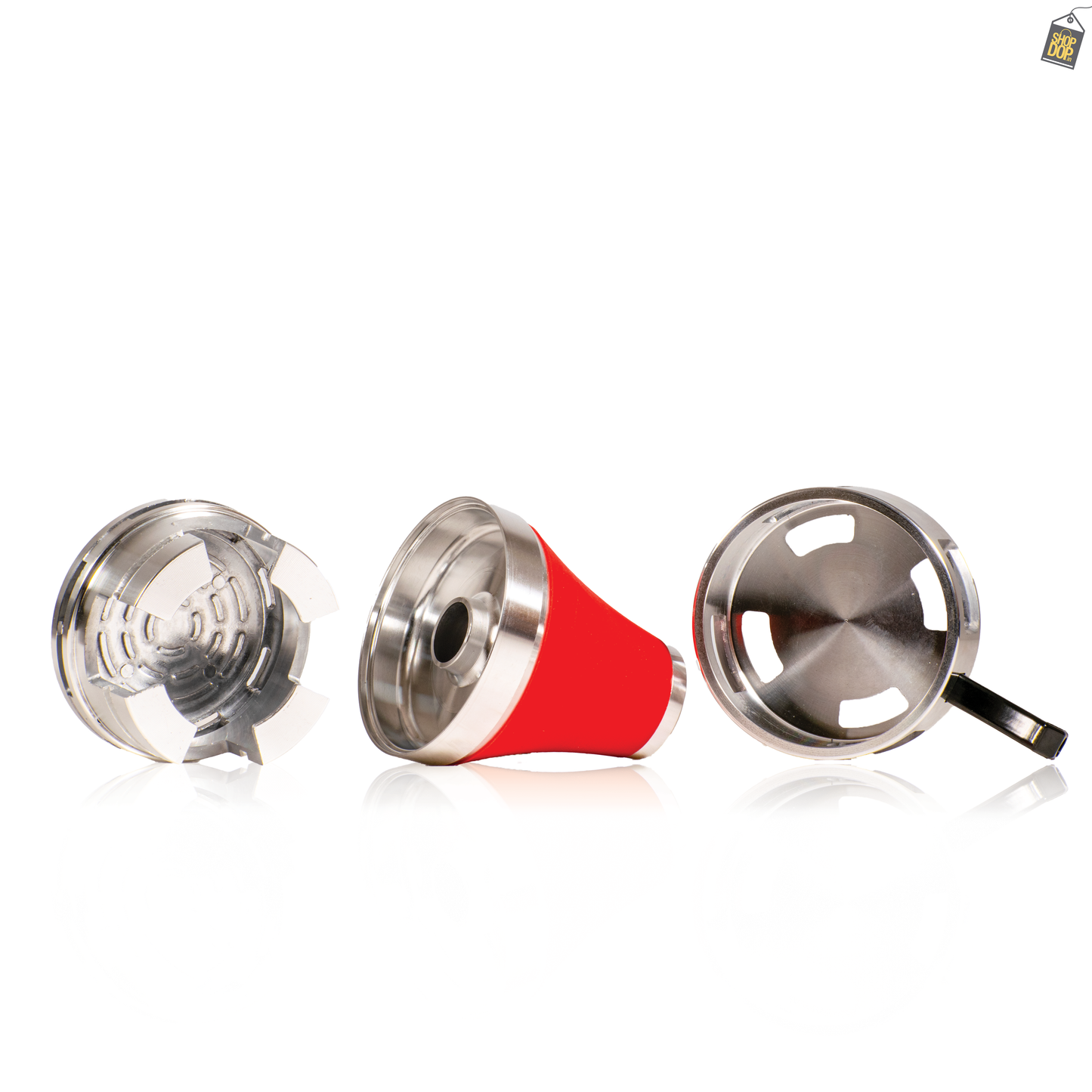 SB Chillum with HMD for Hookah - Red