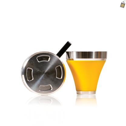 SB Chillum with HMD for Hookah - Yellow
