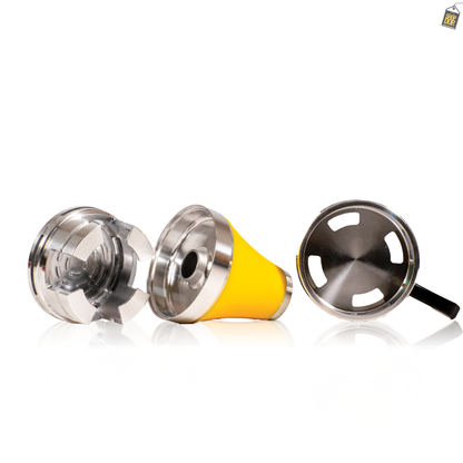 SB Chillum with HMD for Hookah - Yellow