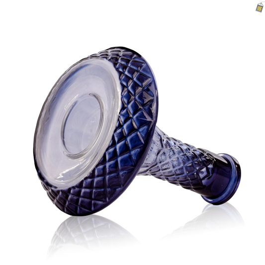 Serpent Hookah Glass Replacement Base - Black (Rubber)