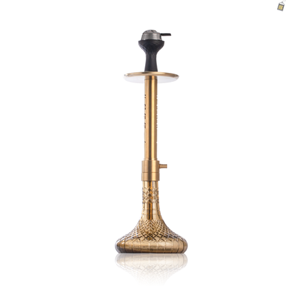 VG Sikander Hookah - Gold Stem / Bronze Base