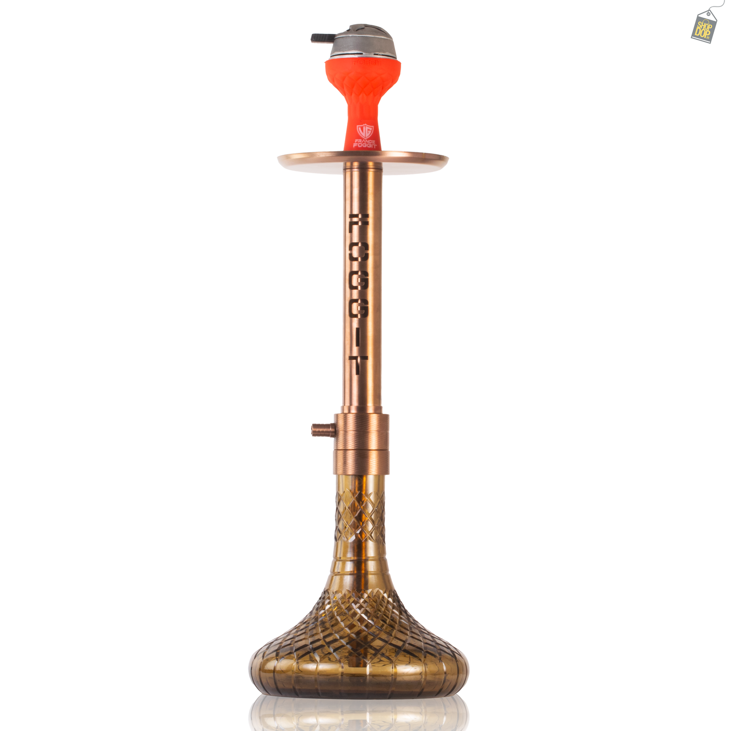VG Sikander Hookah - Bronze Stem / Brown Base
