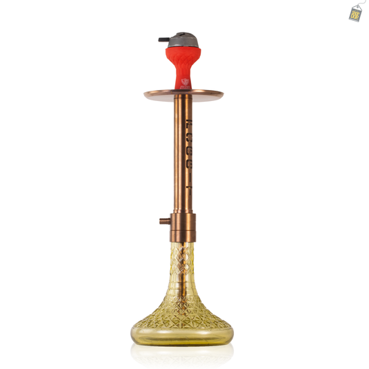 VG Sikander Hookah - Bronze Stem / Gold Base