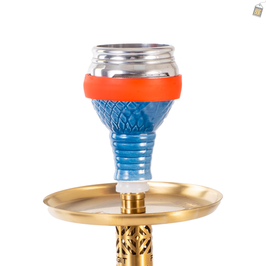 Silicone Grip for Hookah Chillum - Red