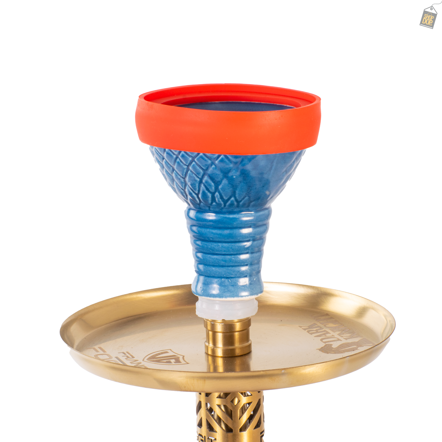 Silicone Grip for Hookah Chillum - Red