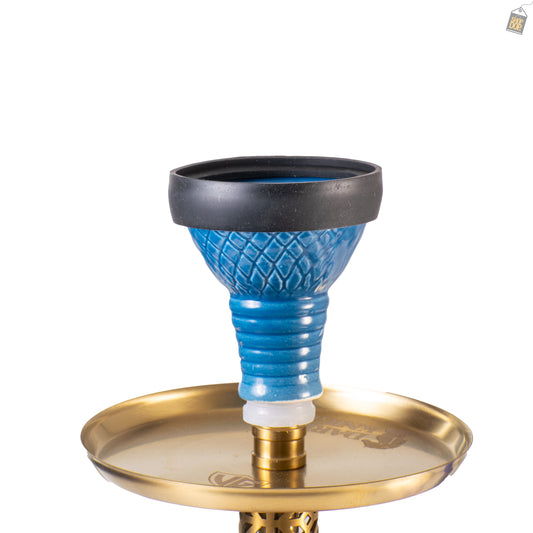 Silicone Grip for Hookah Chillum - Black