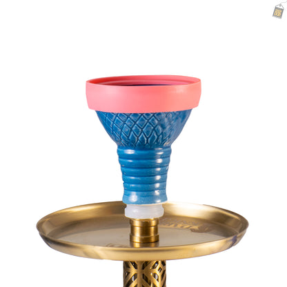 Silicone Grip for Hookah Chillum - Pink