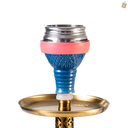 Silicone Grip for Hookah Chillum - Pink