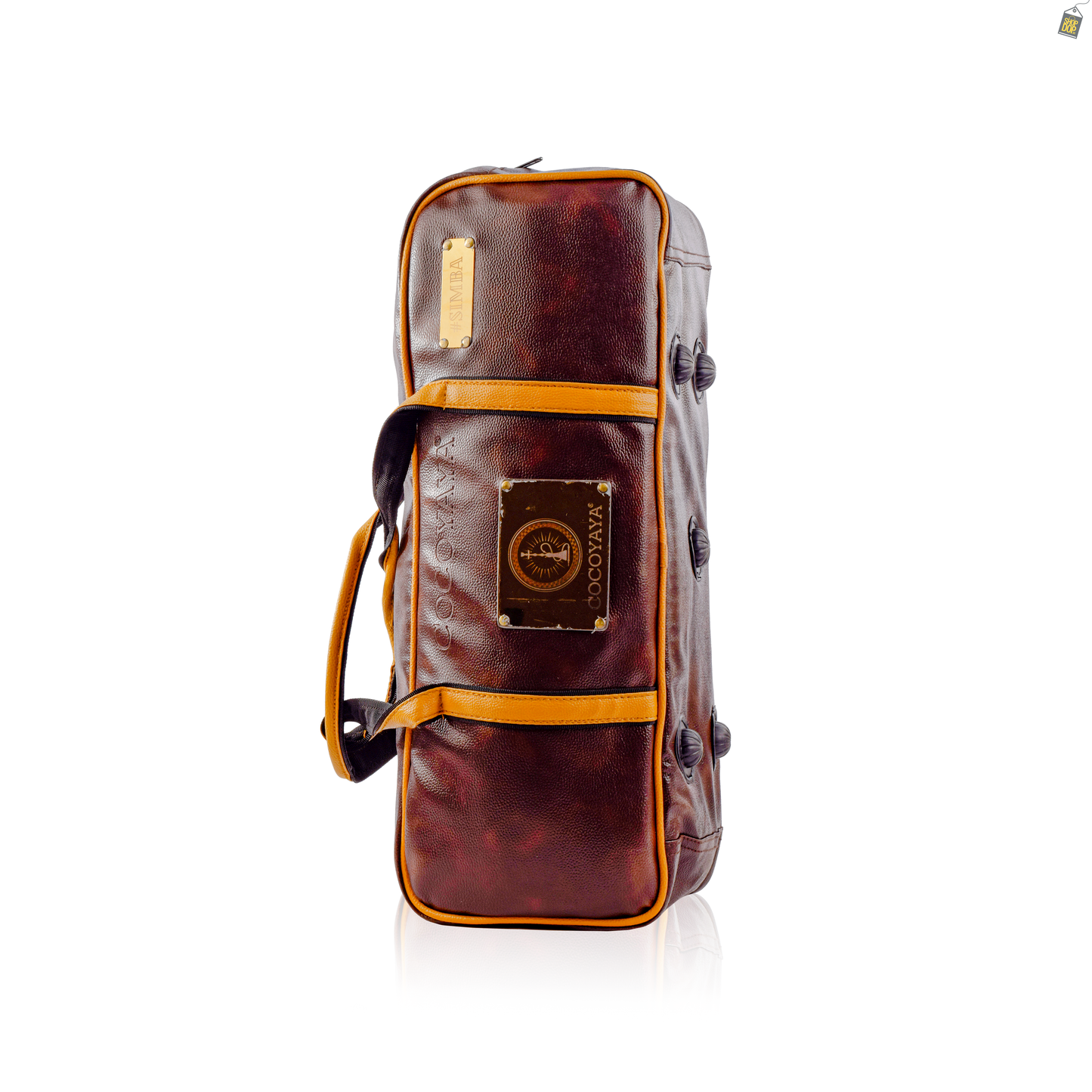 COCOYAYA Prince Series Hookah Bag Only for Carrying - Brown