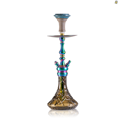 COCOYAYA Simba Hookah - Rainbow Stem / Grey Base