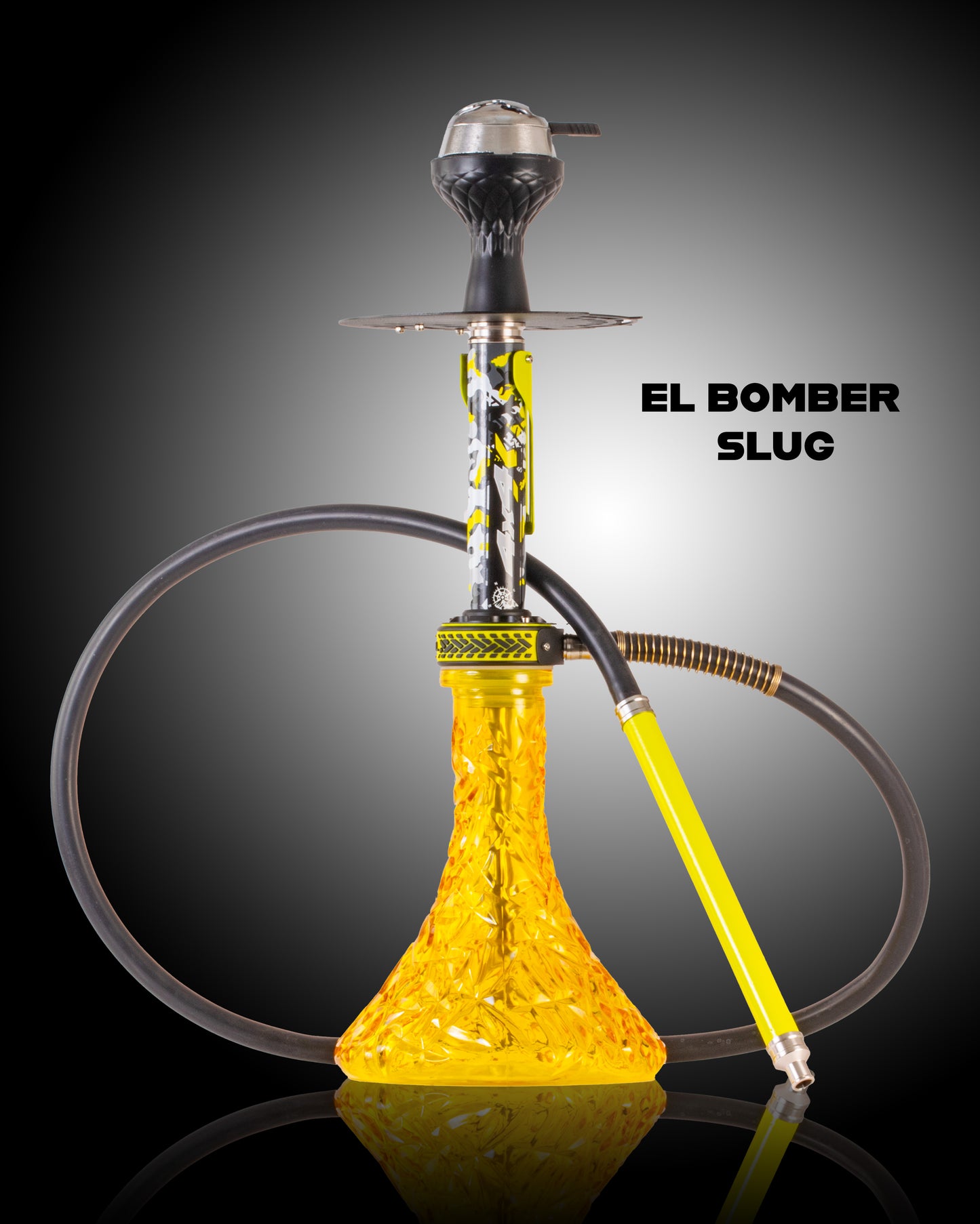 EL Bomber Slug Hookah - Yellow