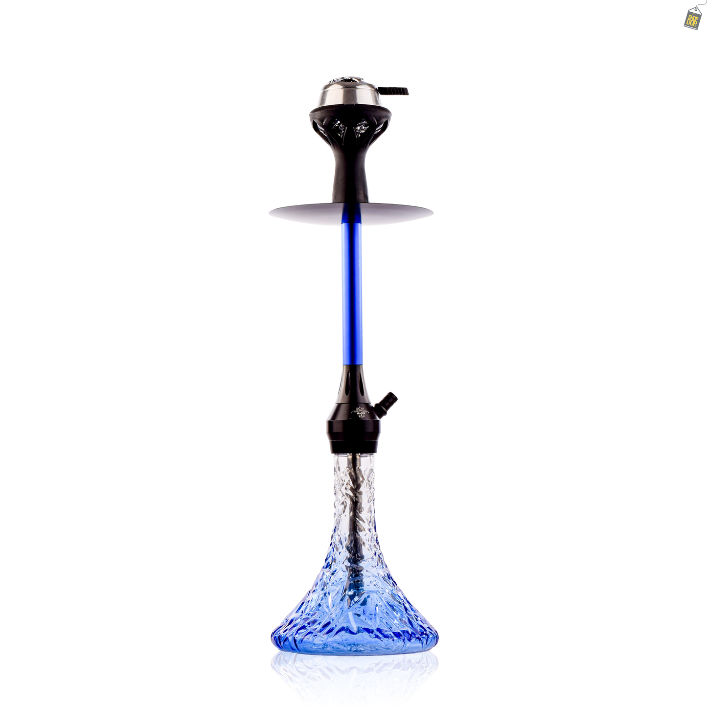 Smoke Rider Hookah with Bag - Blue