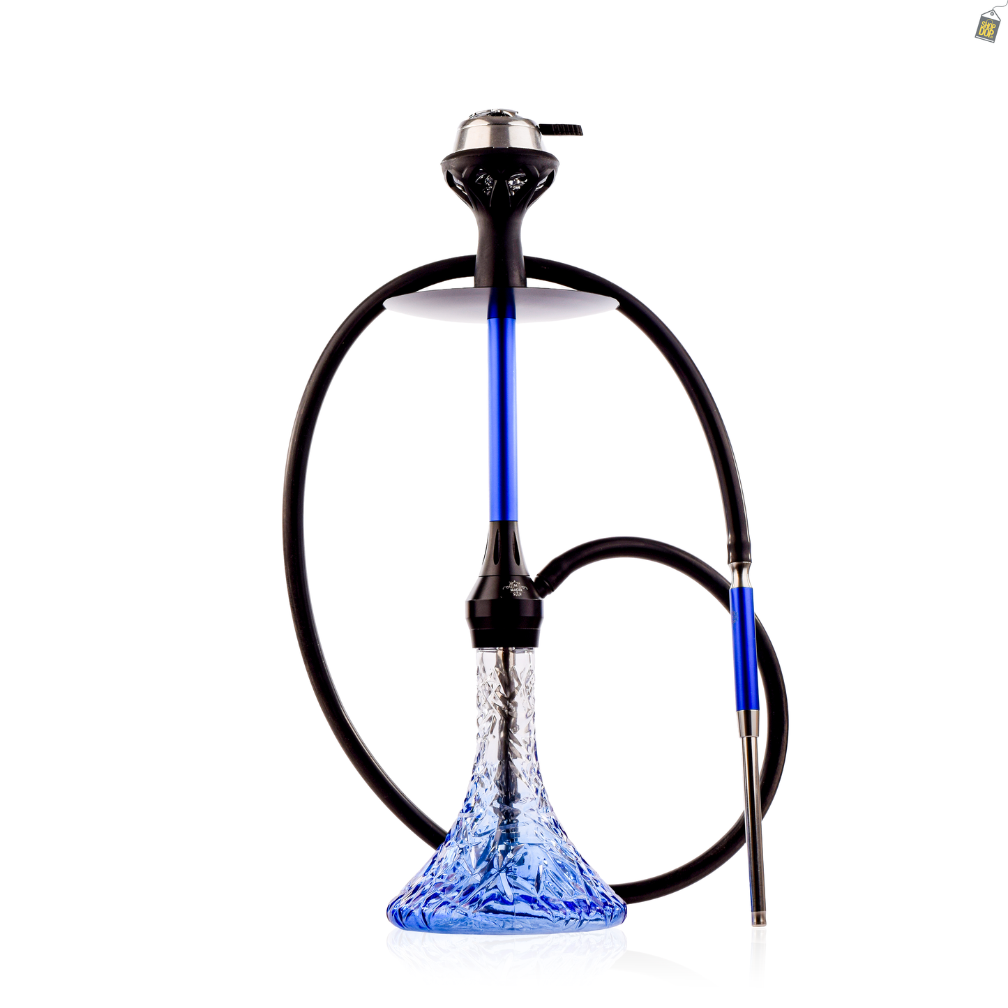 Smoke Rider Hookah with Bag - Blue