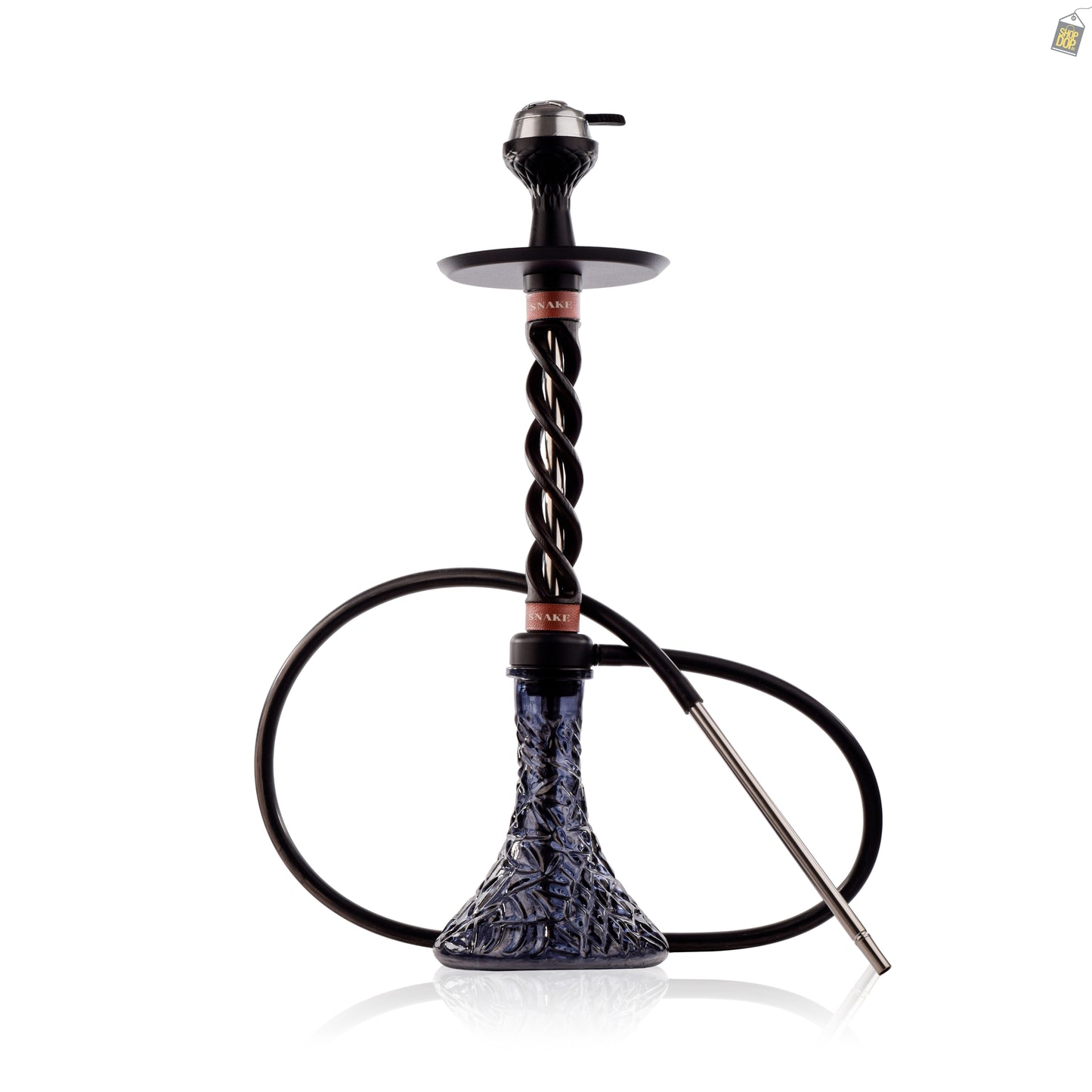 Snake Hookah - Dark Brown