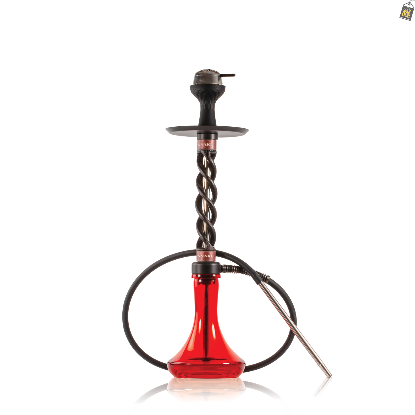 Snake Hookah - Dark Brown
