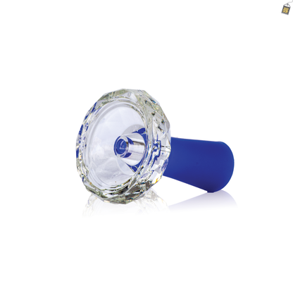 Space Glass Phunnel Hookah Bowl Chillum - Blue