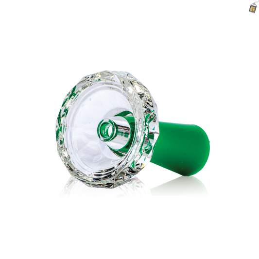 Space Glass Phunnel Hookah Bowl Chillum - Green