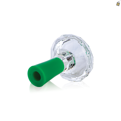 Space Glass Phunnel Hookah Bowl Chillum - Green