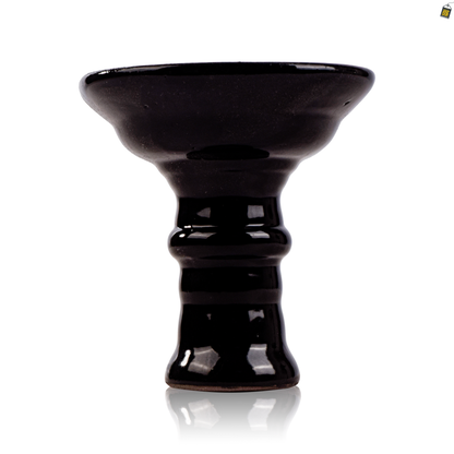 Volka Square Ceramic Single Hole Hookah Phunnel with Box-Black