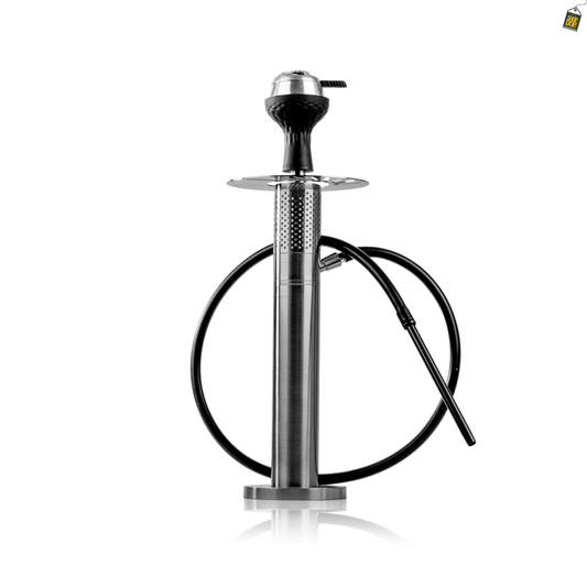 Steel Storm Hookah - Silver