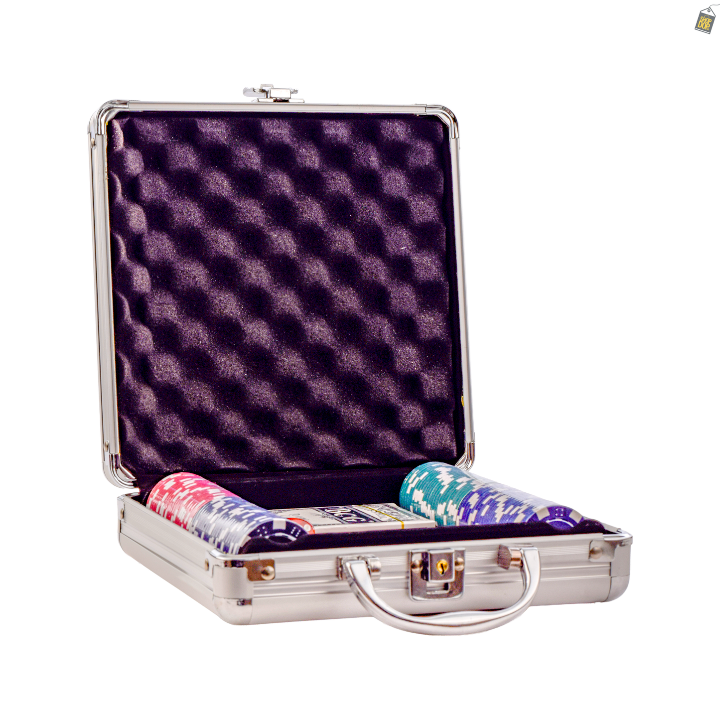 Poker Set 100 Chips with Hard Case